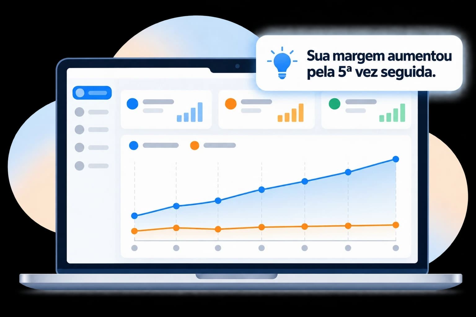Evolução: Para onde os seus números estão indo.